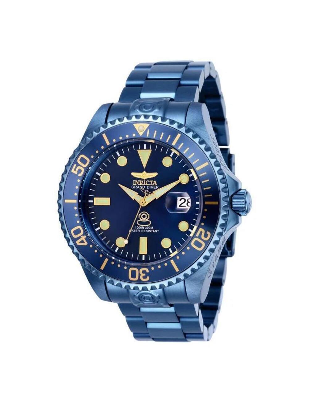 Invicta Blue Label Grand Diver Automatic Men's Watch - 47mm, Blue (27751